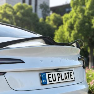 carbon fiber rear wing for tesla model 3